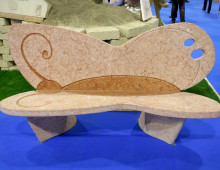 Butterfly bench